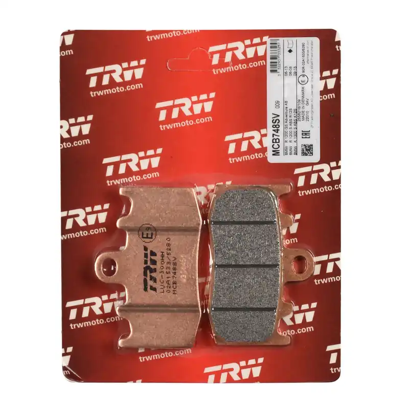 TRW Bremsbelag Sinter Street MCB748SV Finale Aktion