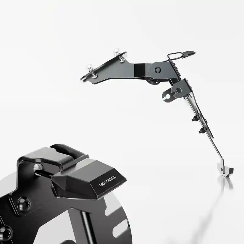 Expressversand Verstellbarer Kennzeichenhalter für Yamaha YZF-R 125 ab 19-, inkl. Kennzeichenleuchte (E-geprüft)