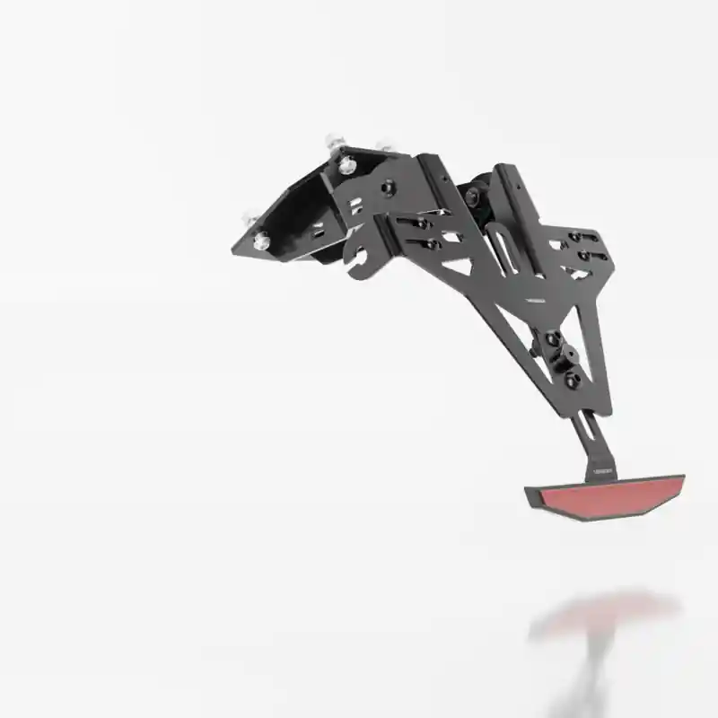 Top-Seller Verstellbarer Kennzeichenhalter für  Street Triple + Daytona 675 /R 13-17, Street Triple 765 /R 17-