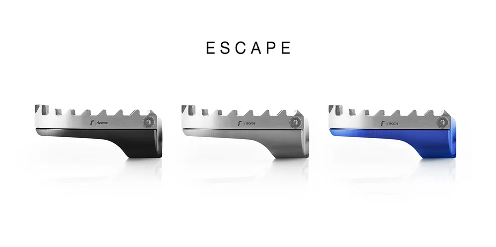 Geprüft Rizoma Fußrasten „Escape“ ∅ 22 mm für Ducati Scrambler 800 * 2015- 2022