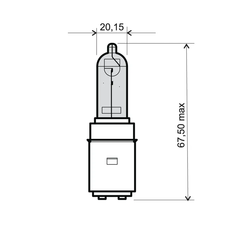 Flösserer Lampe 12V 35/35W d klar 393980S2 Preisknaller