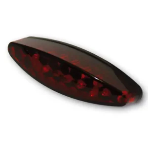 HIGHSIDER LITTLE NUMBER1 LED Rücklicht mit Kennzeichenbeleuchtung, Glas rot, E-geprüft, mit Kennzeichenbeleuchtung. Letzte Chance