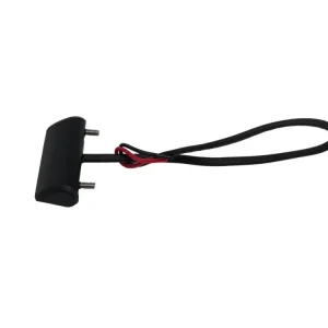 LED Kennzeichenleuchte / Haltestift 5,8 mm / o. Aufdruck / o. Rundstecker / m. Schrumpfschlauch schwarz (1 Stk.) Preiswert