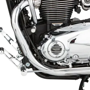 Fußrastenanlage 47 cm vorverlegt für Triumph Bonneville T120 / T120 Black mit ABE Ausverkauf