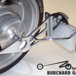 Seitlicher Kennzeichenhalter Suzuki M 800 - VL 800 - VL 1500 - M 1500 - VZR (M) 1800 TÜV Nur Für Kurze Zeit