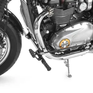 Fußrastenanlage 15 cm vorverlegt für Triumph Bonneville Speedmaster mit ABE Neue Kollektion