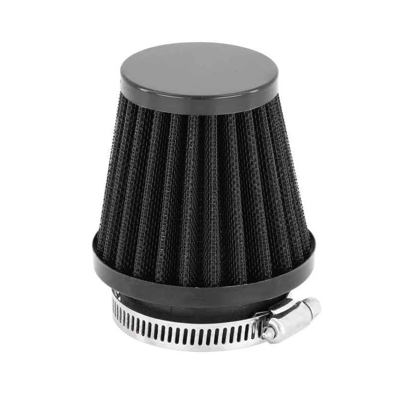 Power Luftfilter „Round Style“ schwarz Ø 48–50 mm – Highway Hawk Sofort Bestellen