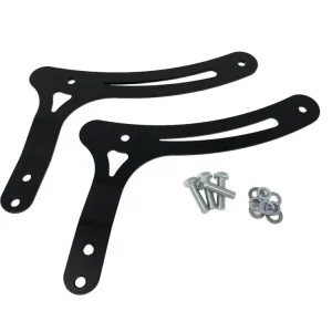 Neue Kollektion Highway Hawk Sissy Bar Halterungen in schwarz passend für Honda CMX 500 Rebel / PC56 Passend für Sissy Bars H52-9310B