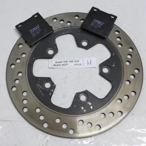 Suzuki GSF 600 GN77 Bremsscheibe hinten mit Belägen Neu Im Sortiment