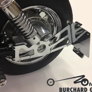 Seitlicher Kennzeichenhalter Kawasaki VN 1500 Classic - SE - Vulcan TÜV Bestseller