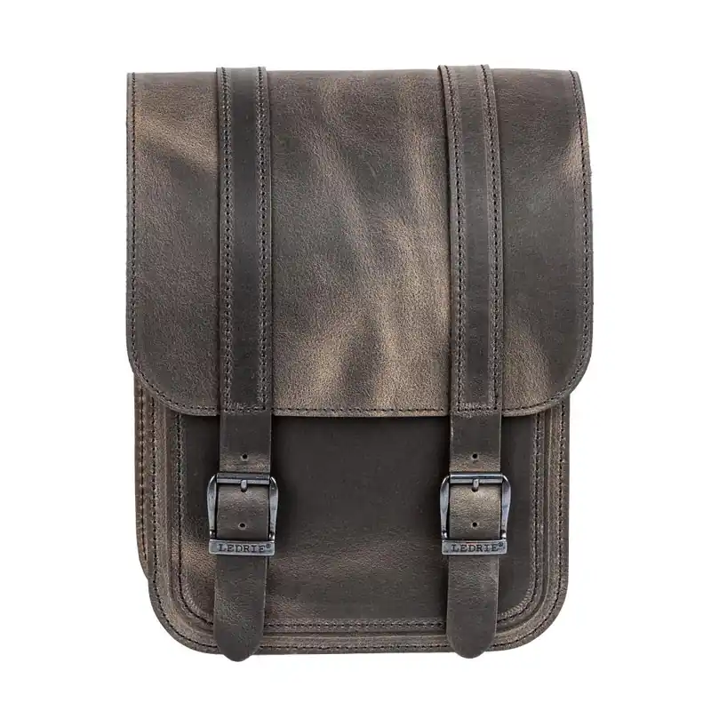 Beliebt Ledrie Schwingentasche Straight links aus Leder braun 10 Liter für Harley Davidson Softail ab 2018