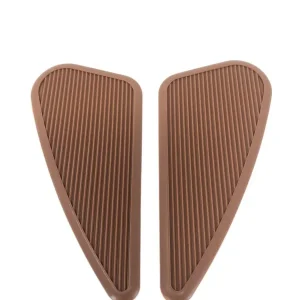 Kracherpreis Highway Hawk Knie Pad für den Tank 1 Set (2 Stück) - 190mm x 90mm braun