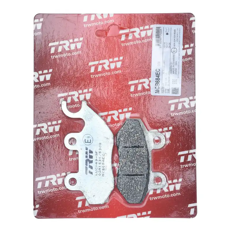 TRW Bremsbelag organisch MCB684EC Sonderaktion