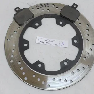 Ducati ST4 S200 Bremsscheibe hinten mit Beläge Top-Preis