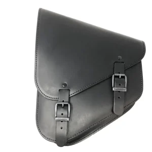 Ledrie Schwingentasche links Leder schwarz 9 Liter für Harley Davidson Softail ab 2018 Motorrad Letzte Chance