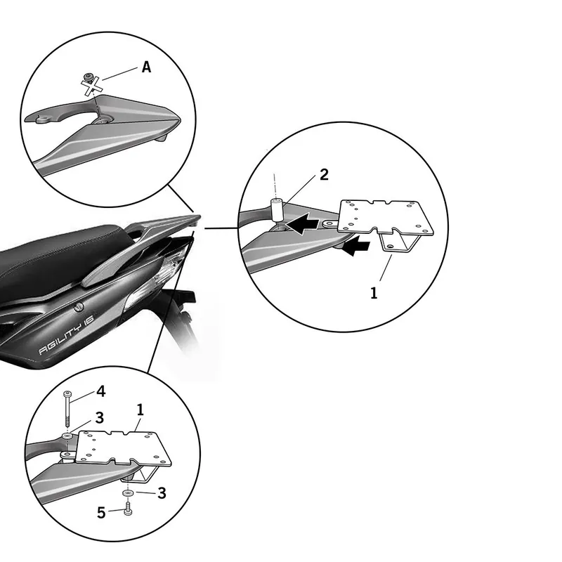Finale Aktion SHAD Gepäckträger K0GL14ST