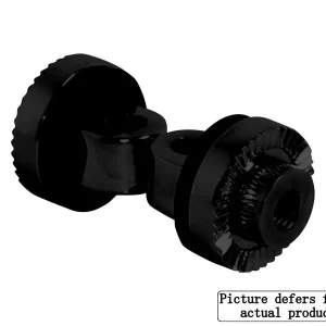 Wochenendangebot Highway Hawk Trittbretter Haltesatz schwarz für den Beifahrer passend für Trittbretter 73-700 und 73-750 für Suzuki VS 600/750/800/1400 Intruder