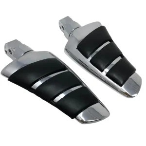 Highway Hawk Fußrasten Beifahrer - Sozius (1 Paar) "Smooth" Suzuki VS 600 - 750 - 800 - 1400 Intruder Gratis Versand