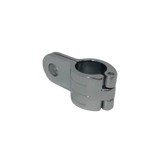 Highway Hawk Klemme "Easy Clamp" chrom / 25 mm / für Fußrasten oder Spotlight Kits (1 Stück) Knallerangebot