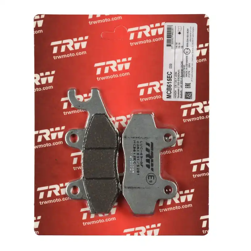 TRW Bremsbelag organisch MCB615EC Markenprodukt