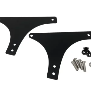 Zertifiziert Highway Hawk Sissy Bar Halterungen in schwarz passend für Harley Davidson FLSTF - FLSTF - FLSTSB - FXST/I - FXSTB - FXSTC - FXSTS/I 527-1046B/2046B/3046B/4046B/6046B