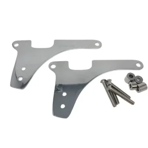 Highway Hawk Sissy Bar Halterungen in chrom passend für Harley Davidson XL 883/1200 Sportster '14 > up 527-1045/2045/3045/4045/6045 Schneller Versand