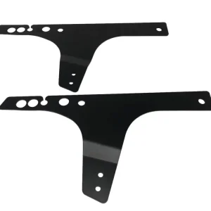 Highway Hawk Sissy Bar Halterungen in schwarz passend für Harley Davidson FXDF Fat Bob - FXDWG Wide glide 527-1044B/2044B/4044B/6045B Kostenloser Rückversand