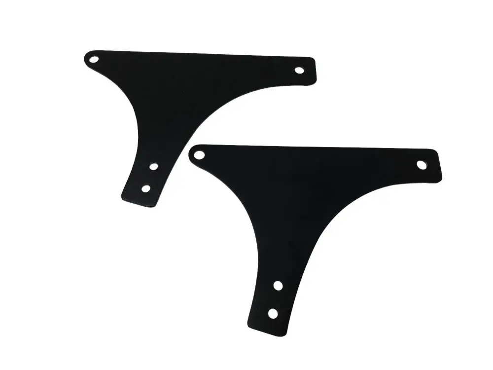 Highway Hawk Sissy Bar Halterungen in schwarz passend für Harley Davidson FLSTC - FLSTF - FLSTN - FLSTS - FXSTB - FXSTC - FXSTS 527-1042B/2042B/4042B/6042B Sichere Zahlung