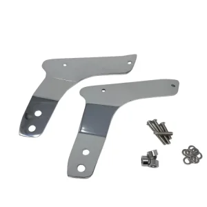 Rabatt Highway Hawk Sissy Bar Halterungen in chrom passend für Kawasaki VN 1500 - 1600 Mean Streak, Suzuki VZ 1600 Marauder 524-1047/2047/3047/4047/6047