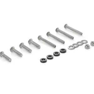 Preis Gesenkt Highway Hawk Hardware Set 3/8" , 5/16" für Satteltaschenhalterung H66-025AB / H66-026AB