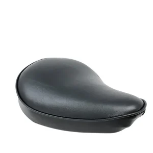 Highway Hawk Solo-Sitz „Bobber Style“ – Universal, Kunstleder schwarz Kostenloser Rückversand