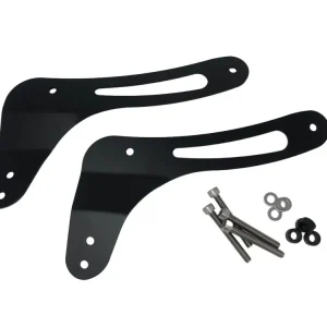 Knallerangebot Highway Hawk Sissy Bar Halterungen in schwarz passend für Suzuki C 800 Intruder - Suzuki VL 800 Volusia - Suzuki M 800 Intruder 523-1038B/2038B/3038B/4038B/6038B