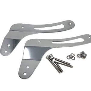 Highway Hawk Sissy Bar Halterungen in chrom passend für Suzuki C 800 Intruder - Suzuki VL 800 Volusia - Suzuki M 800 Intruder 523-1038/2038/3038/4038/6038 Super-Preis