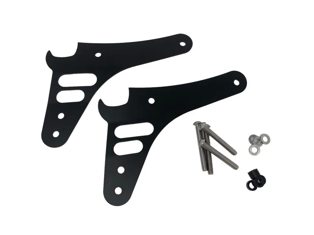 Preiswert Highway Hawk Sissy Bar Halterungen in schwarz passend für Yamaha XV 950 Bolt, Racer 522-1034B/2034B/3034B/4034B/6034B