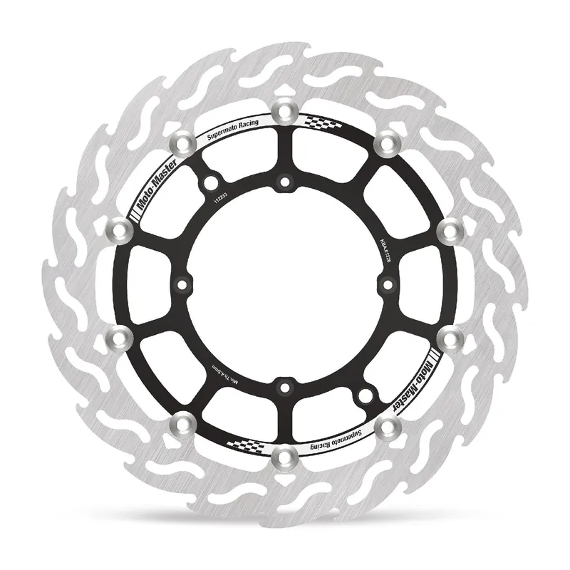 Ausverkauf Moto-Master Bremsscheibe Flame vorn schwim. Supermoto Racing 320 112233