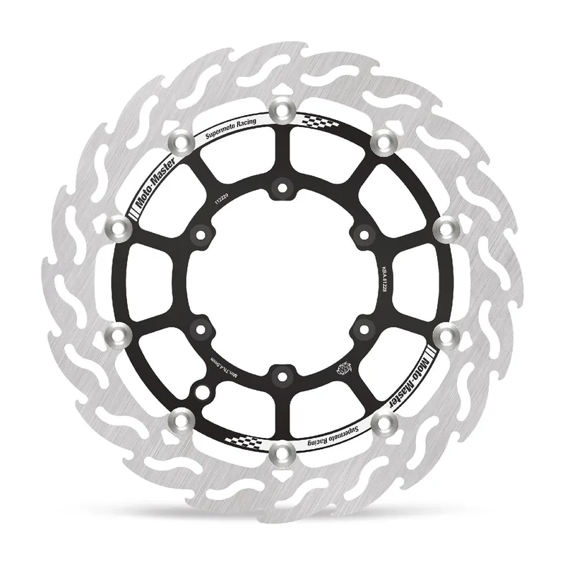 Markenware Moto-Master Bremsscheibe Flame vorn schwim. Supermoto Racing 320 112229