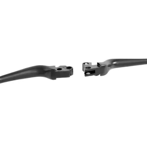 Highway Hawk "Wide Blade" schwarz Hebelsatz Lenkerhebel Schalthebel Bremshebel (1 Paar) Harley Davidson Touring und Street Glide Sofort Bestellen