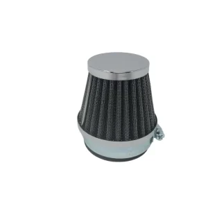 Sonderangebot Power Luftfilter „Round Style“ Chrom Ø 52–54 mm – Highway Hawk