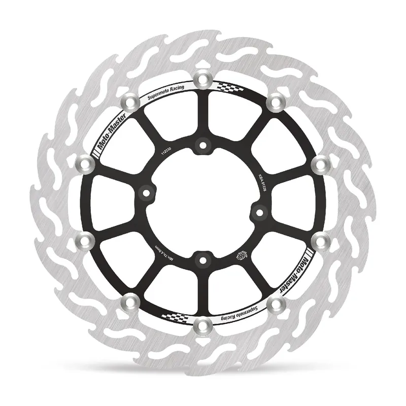 Knallerangebot Moto-Master Bremsscheibe Flame vorn schwim. Supermoto Racing 320 112230