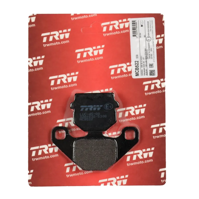 TRW Bremsbelag organisch MCB522 Geprüft