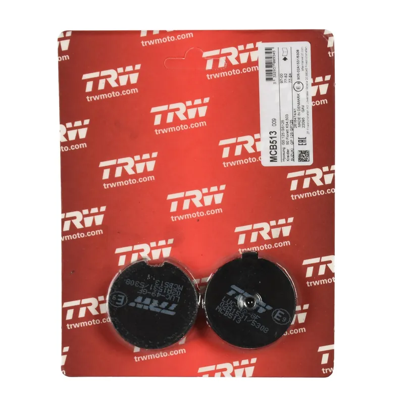 Schneller Versand TRW Bremsbelag organisch MCB513