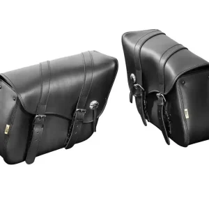 Sale Highway Hawk  Satteltaschen Set (2 Stück) "Indiana" Echtleder glatt H = 30cm L = 50cm T = 16cm