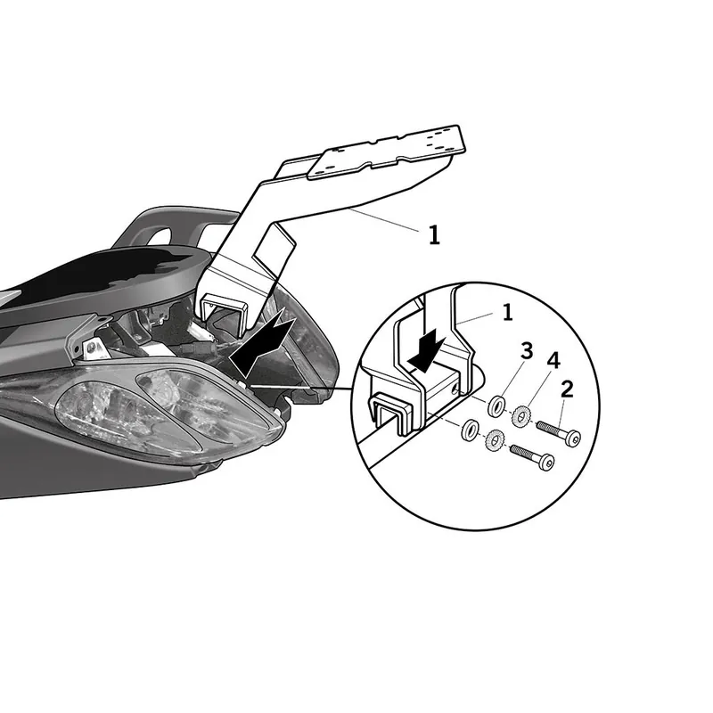 Beliebt SHAD Gepäckträger Y0XM20ST