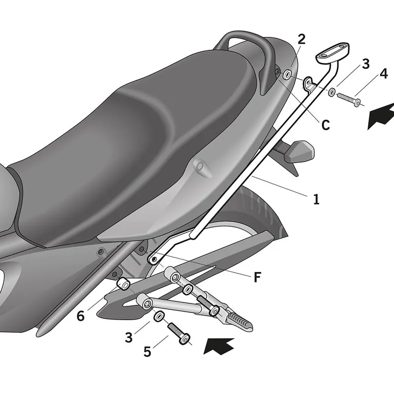 Online Kaufen SHAD Gepäckträger S0BN69ST