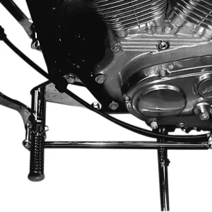 Fußrastenanlage 32 cm vorverlegt für Harley Davidson Sportster Evo 5 Gang TÜV Bestseller
