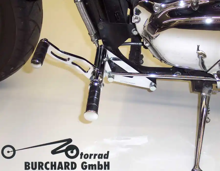 Must-Have Fußrastenanlage 10 cm vorverlegt für Suzuki VL 1500 Intruder ABE