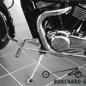 Preis Gesenkt Fußrastenanlage 21 cm vorverlegt für Suzuki VZ 800 Marauder TÜV