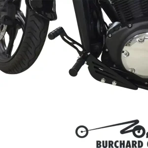 Fußrastenanlage 17 cm vorverlegt für Yamaha XVS 1300 Custom ABE Echt