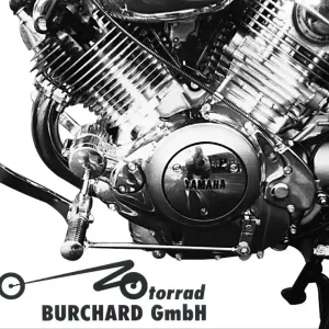 Fußrastenanlage 13 cm vorverlegt für Yamaha XV 750 Virago - XV 1000 Virago - XV 1100 Virago TÜV Sonderangebot