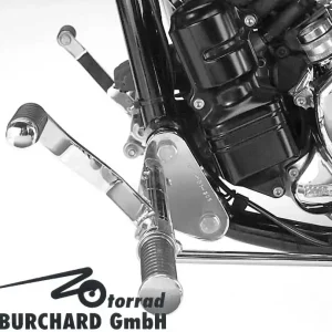 Fußrastenanlage 12 cm vorverlegt für Yamaha XVS 650 Drag Star - Classic ABE Sofort Bestellen